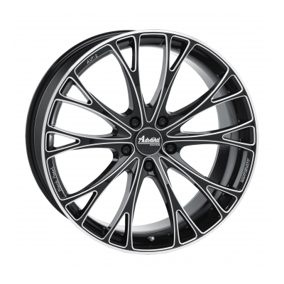 Advanti Wheels Black pearl Sort frontpolert