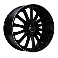 Avus AC-M07 Sort kantpolert