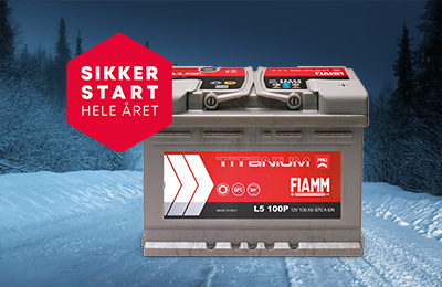 Batteri  fra FIAMM!